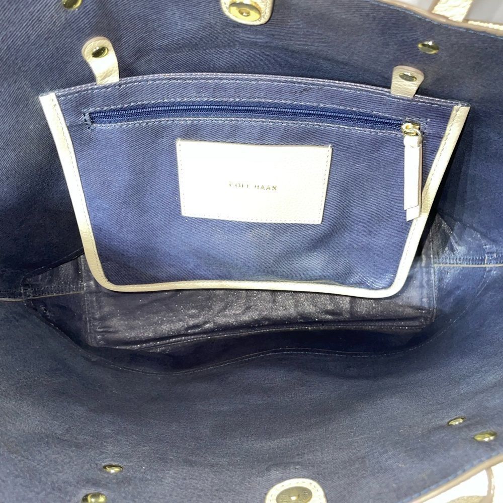 Cole Haan Gold Tote Bag - Picture 9 of 12